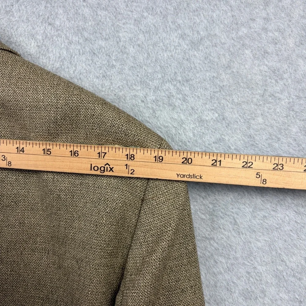 Ralph Ralph Lauren Blazer Mens 40R Brown Basketweave Silk Wool Sport Coat Vtg